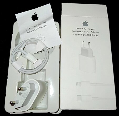 iPhone Type-C lightning Data şarj kablo + Adaptör Apple 11 12 13 14 Pro max uyumlu 20W şarj başlık