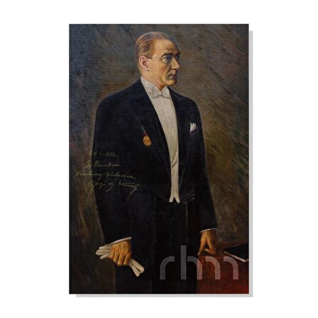 Axel Weinberg – Atatürk Portresi (Kartpostal)