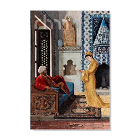 Osman Hamdi Bey – İftardan Sonra (Kartpostal)