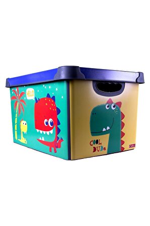 QUTU Style Box Dude Dekoratif oyuncak Kutu Seti - 2x 20 Litre