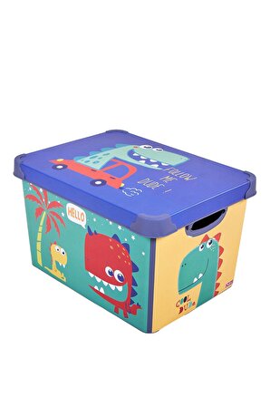  QUTU Style Box Dude Dekoratif Oyuncak Kutusu Seti - 17 ve 20 L