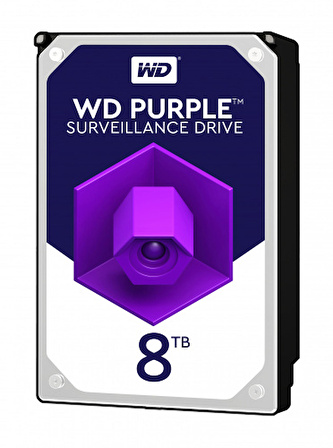 Western Digital WD Purple WD82PURZ Sata 3.0 7200 RPM 3.5 inç 8 TB Harddisk