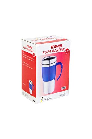 Mor Renkli Çelik Bardak Termos(mug)0,45ml