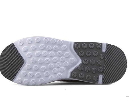 Mega Erkek Rahat İç Taban Gri Renk Fileli Dış Yüzey Bağcıklı Günlük Ayakkabı Sneakers