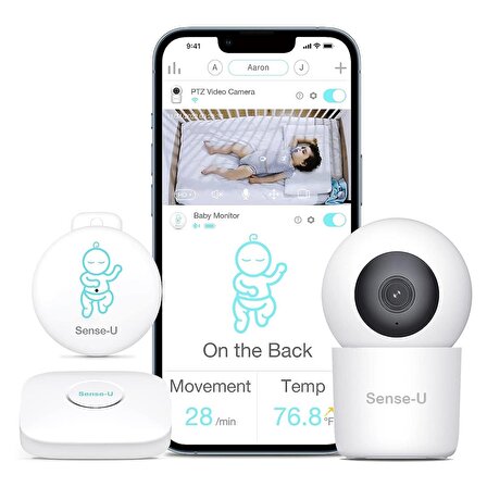Sense-U Wifi 2K Bebek Kamerası
