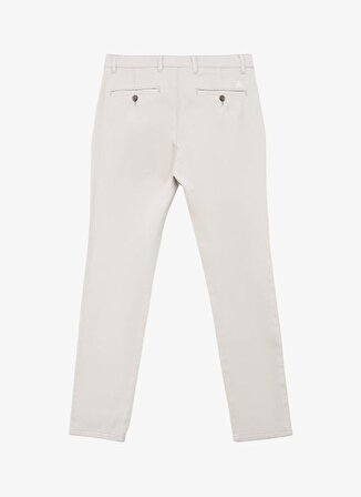 Brooks Brothers Normal Bel Düz Paça Slim Fit Taş Erkek Pantolon BBSS24MPT002