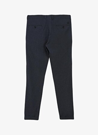 Brooks Brothers Normal Bel Düz Paça Slim Fit Lacivert Erkek Pantolon BBSS24MPT001