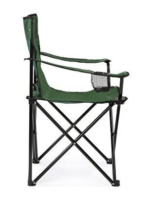 Walke 2 Li Katlanabilir Kamp Sandalyesi Piknik Sandalyesi Plaj Sandalyesi Yeşil Taşıma Çantalı