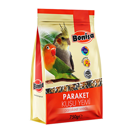 Kampçılık Bonisa Parakeet Kuş Yemi 750 Gr