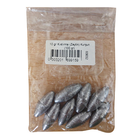 Kampçılık 10 gr Kıstırma (Zeytin) Kurşun (100 gr)