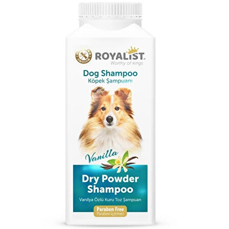Kampçılık Royalist Kuru Toz Köpek Şampuanı 150 Gr Vanilya Özlü