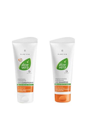 Aloe Vera Besleyici Onarıcı Saç Kremi Ve Şampuan 200 ml