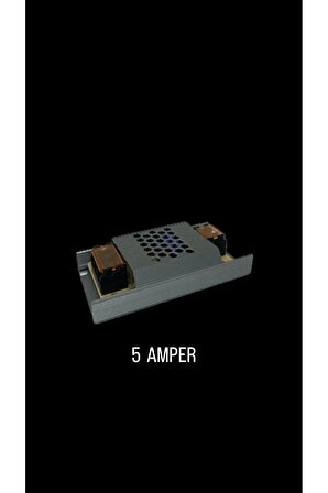 12 V Ultra Slim 5 Amper ( 60 W ) Şerit Led Trafosu