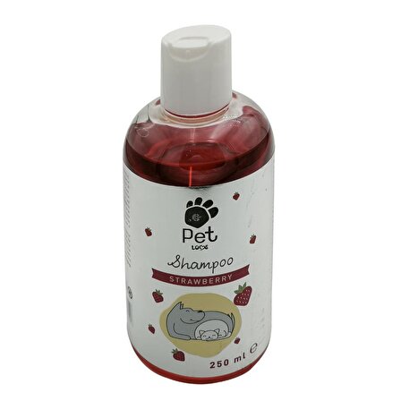Pet Love Köpek  Şampuan Çilek Kokulu 250Ml