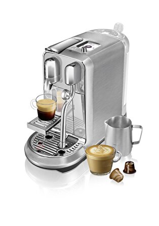 Nespresso Creatista Plus Paslanmaz Çelik Led Ekran Otomatik Multi-Fonksiyon Kahve Makinesi