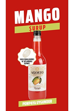 AGOSTO MANGO 6*700 ML ŞURUP