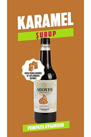 AGOSTO KARAMEL 700 ML ŞURUP