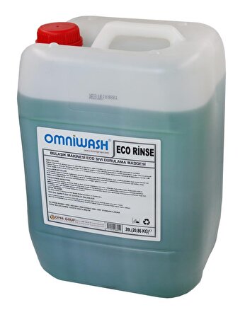 Omniwash Eco Rinse Bulaşık Makinesi Parlatıcısı 20 lt 