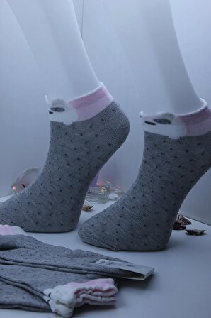 8 Çift Kadın Kısa Patik Çorap Seti