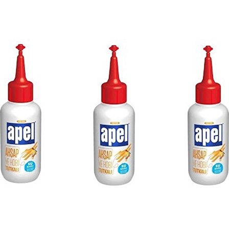 APEL AHŞAP VE HOBİ TUTKALI HG100 (3LÜ)