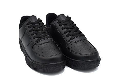 Unisex Beyaz&Siyah Air Spor Ayakkabı 