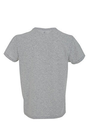 Adam Boxes V Yaka T-shirt N-Simplo - Açık Gri