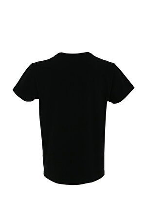 Adam Boxes V Yaka T-shirt N-Simplo 2'li Paket - Siyah