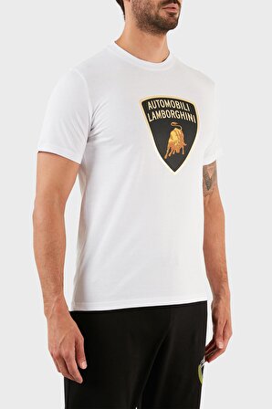 Lamborghini Erkek T Shirt B3XWB7TZ30431005