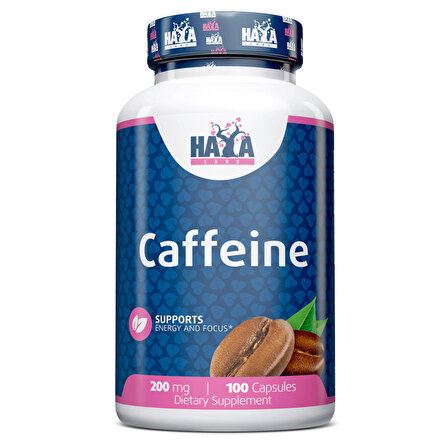 HAYA LABS Caffeine 200 mg / 100 Caps