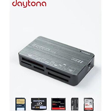 Daytona All In One USB 2.0 Reader & Writer – Sd - Microsd – Cf - Ms/ms Pro / Ms Duo Kart Okuyucu