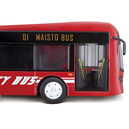 Maisto Kumandalı Şehir Otobüsü - Kırmızı