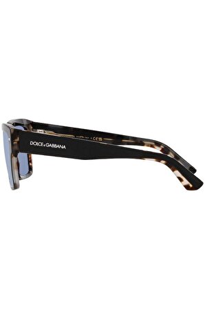 Dolce & Gabbana DG4431 (34031U) 55 | Unisex Mavi Güneş Gözlüğü