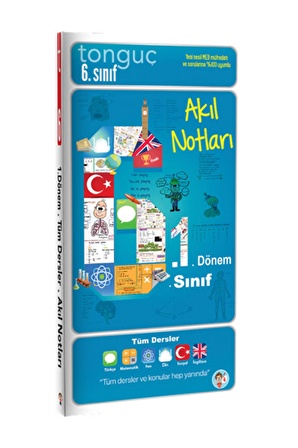 Tonguç 6. Sınıf 1. Dönem Akıl Notları