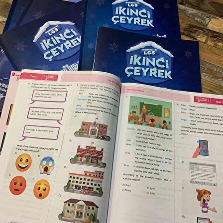 KR Akademi LGS İkinci Çeyrek Poster Notlar Soru Fasikülleri