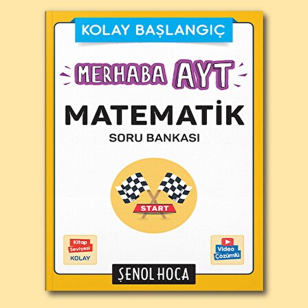 Şenol Hoca Yayınları Merhaba AYT Matematik Soru Bankası