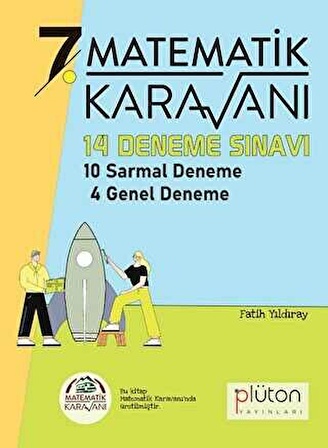 Plüton Yayınları Matematik Karavanı 7. Sınıf 14 Deneme Sınavı