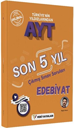 Veri Yayınları AYT Edebiyat Son 5 Yıl Çıkmış Sınav Soruları