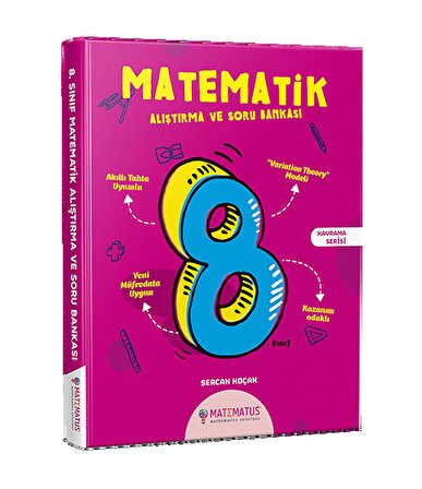 Matematus Yayınları 8. Sınıf Matematik Alıştırma ve Soru Bankası Matematus Yayınları