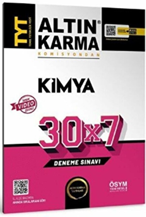 Altın Karma Yayınları TYT Kimya 30 x 7 Deneme