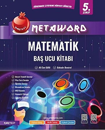 Nartest Yayınevi 5. Sınıf Metaword Matematik Baş Ucu Kitabı