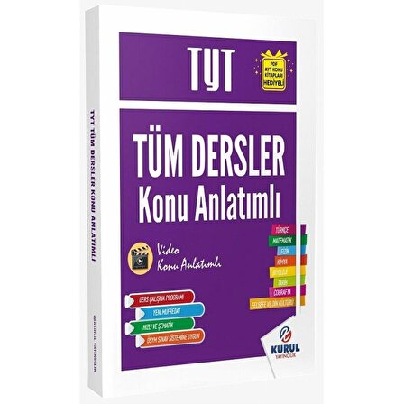 Kurul Yayınları TYT Tüm Dersler Konu Anlatımlı Tek Kitap