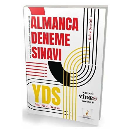 Pelikan YDS Almanca Deneme Sınavı Video Çözümlü Pelikan Yayınları