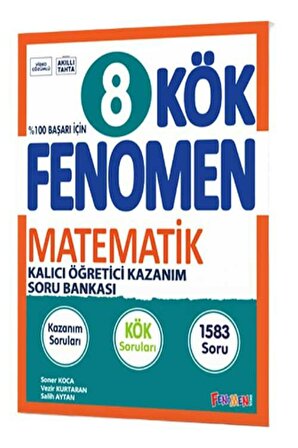 8. Sınıf Kök Matematik Soru Bankası Fenomen Yayınları