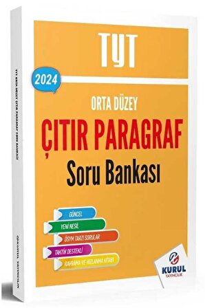 2024 YKS TYT Paragraf Orta Düzey Çıtır Soru Bankası Kurul Yayıncılık