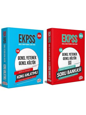 Editör 2024 EKPSS Konu ve Soru Seti Editör Yayınları