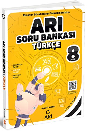 Arı Yayınları 8. Sınıf Türkçe Arı Soru Bankası Arı Yayınları