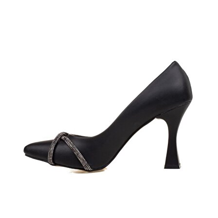 M2S Siyah Soso Kadın Klasik Ayakkabı