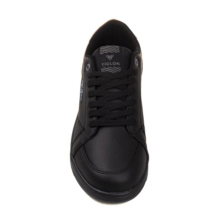 Tiglon Siyah Anatomic Comfort Düz Taban Sneaker