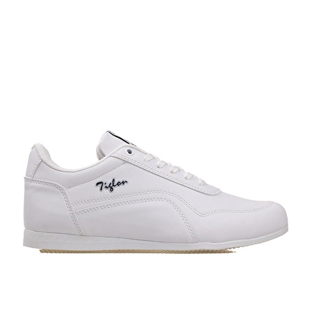 Tiglon Beyaz Anatomic Comfort Sıfır Taban Sneaker