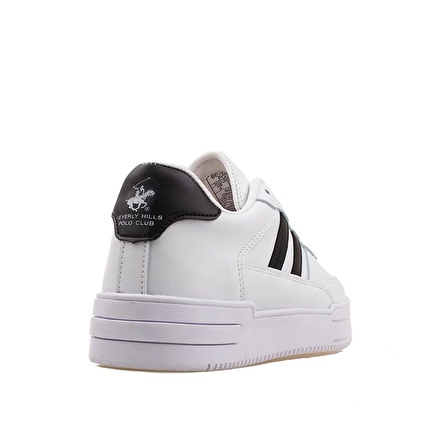 Polo Club Beyaz-Siyah Wow Unisex Düz Sneaker